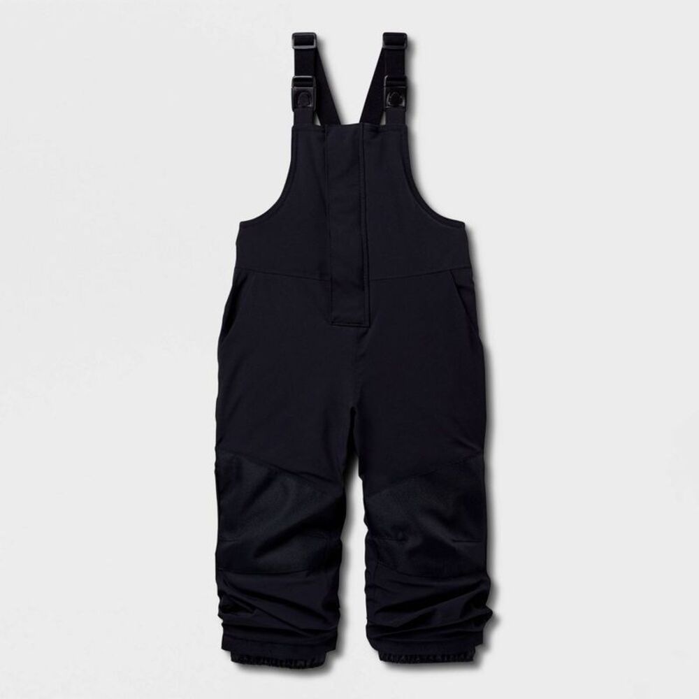 Baby Snow Bib - All In Motion Black 18M